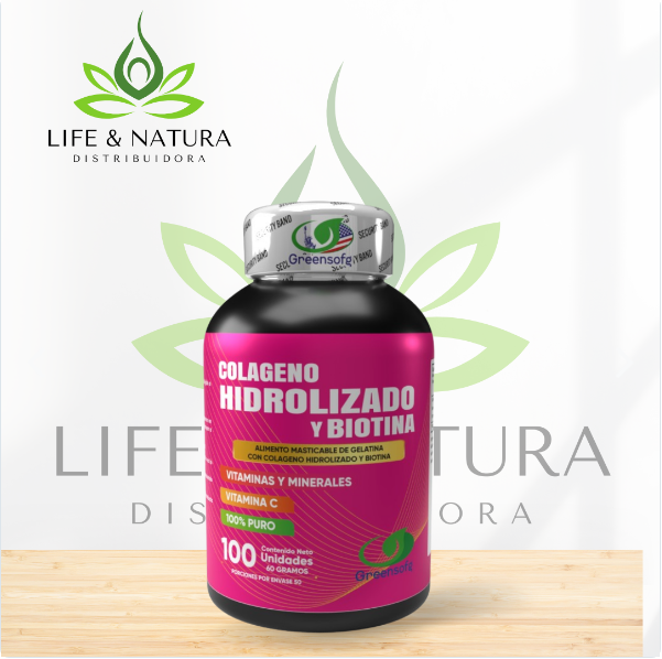 Colágeno Hidrolizado + Biotina – Piel Joven, Cabello Fuerte y Uñas Saludables
