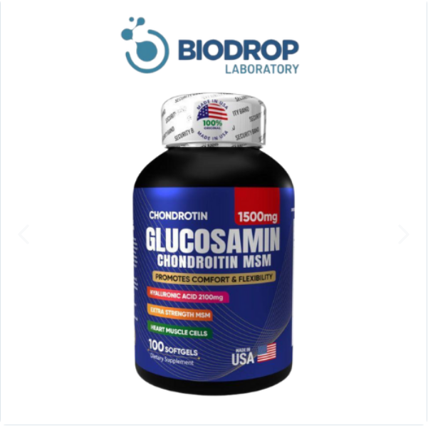Glucosamina con Condroitina y MSM Alivia dolor y mejora movilidad